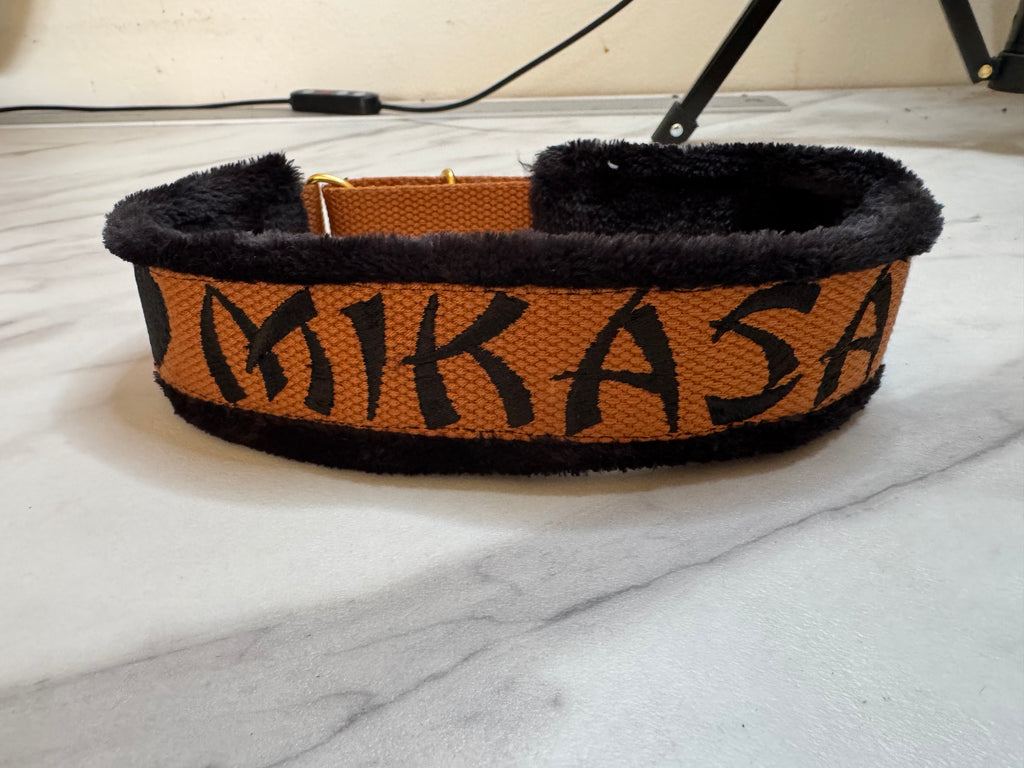 collier personnalisé sur mesure pour chien