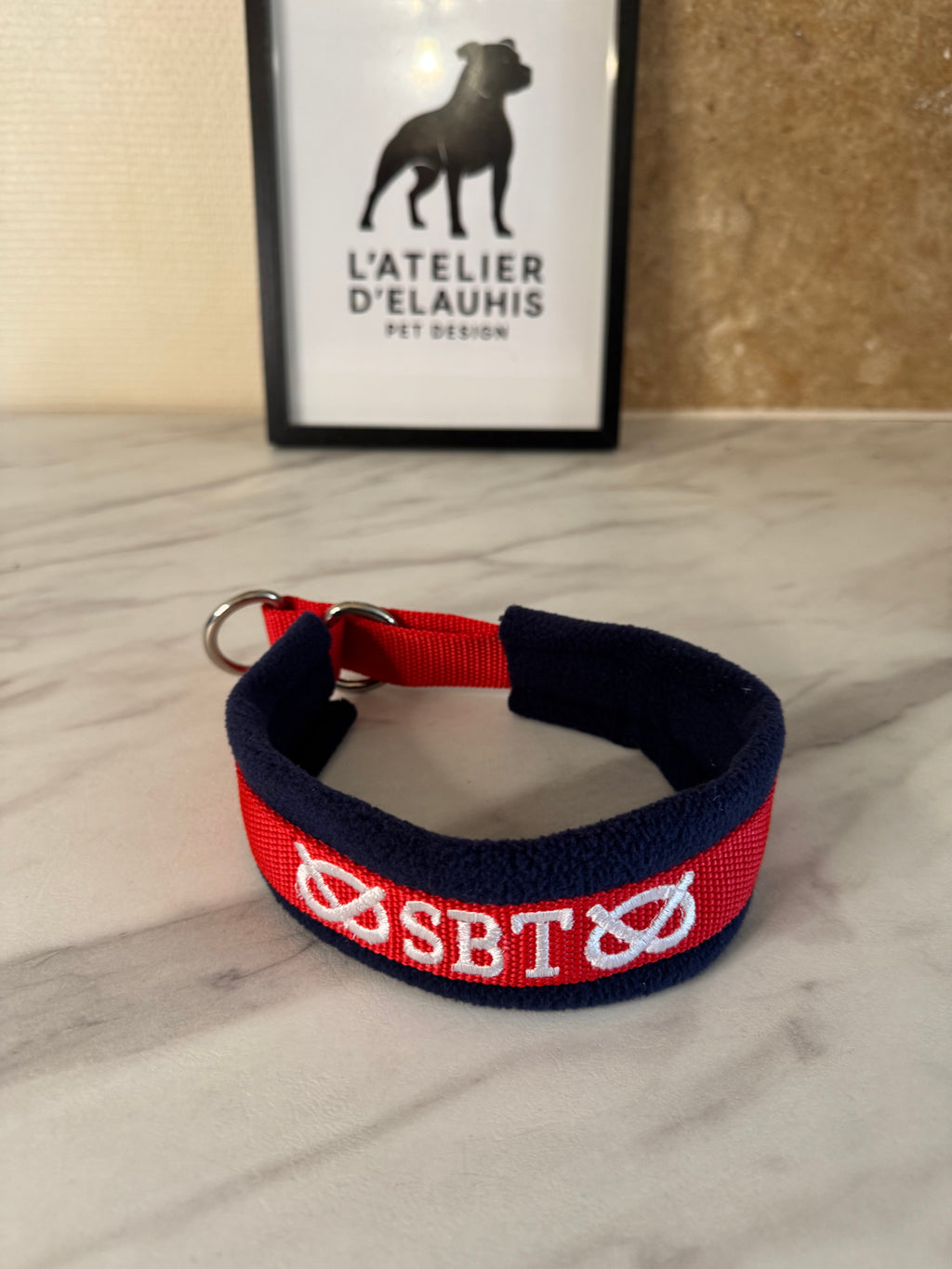 Collier tricolore "SBT & KNOT "