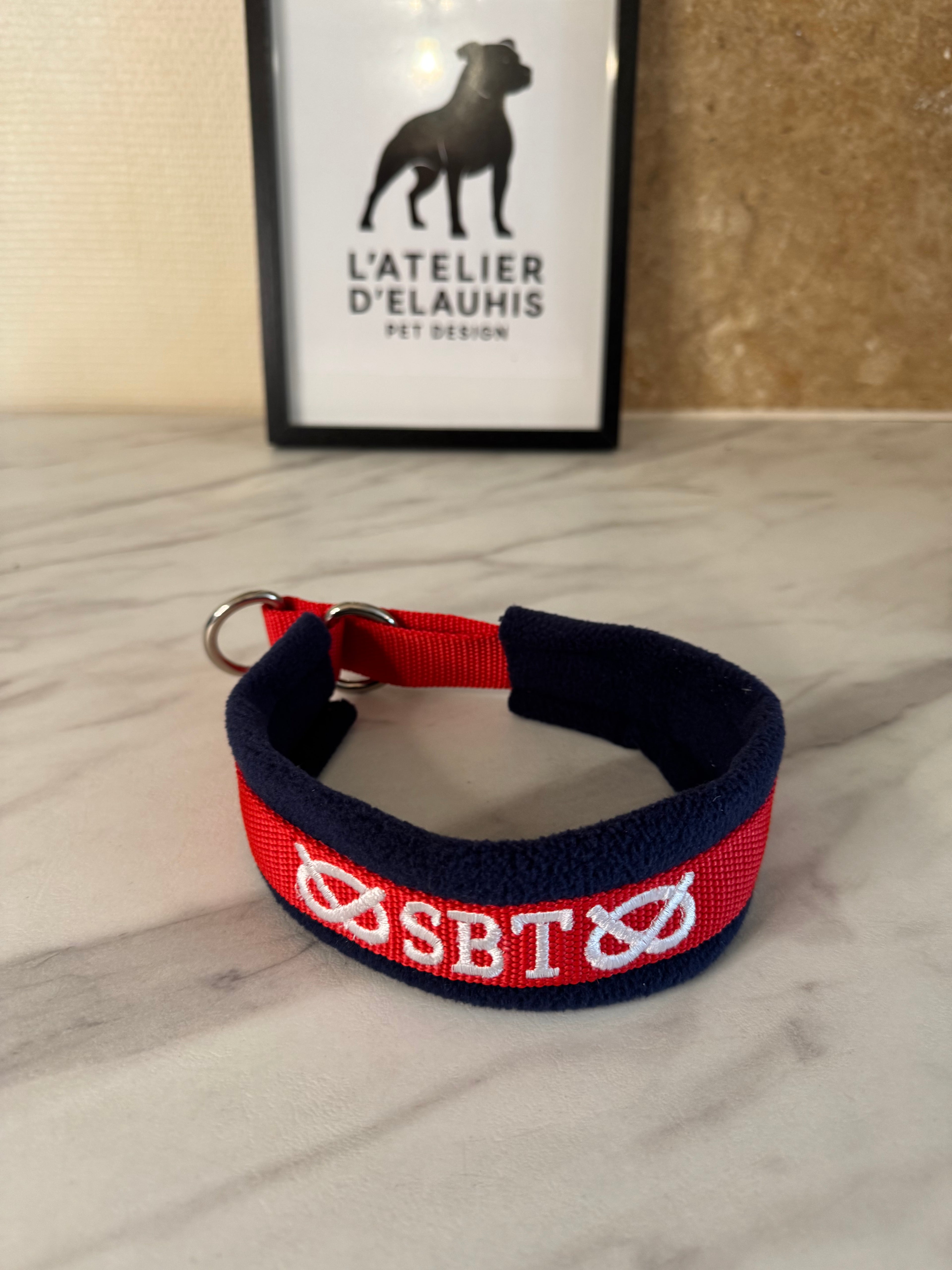 Collier tricolore "SBT & KNOT "