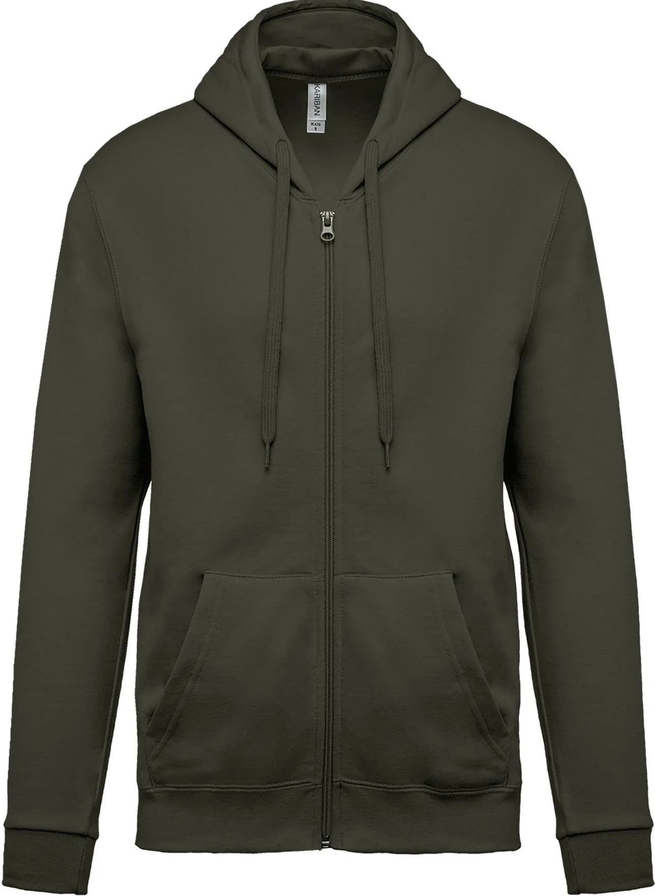Sweat zippé à capuche